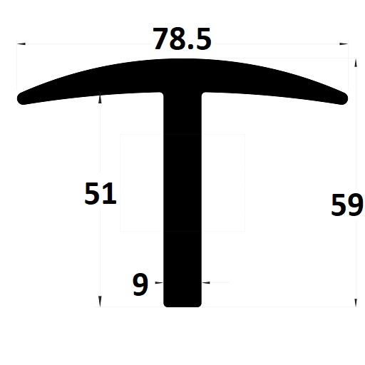 Joint pont bascule - 59x78,50 mm