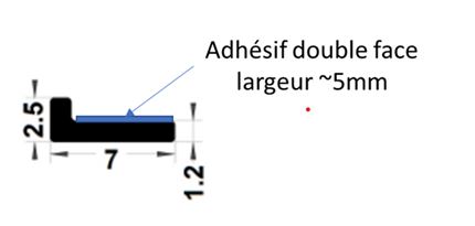 L Profile - 2,50x7 mm 2