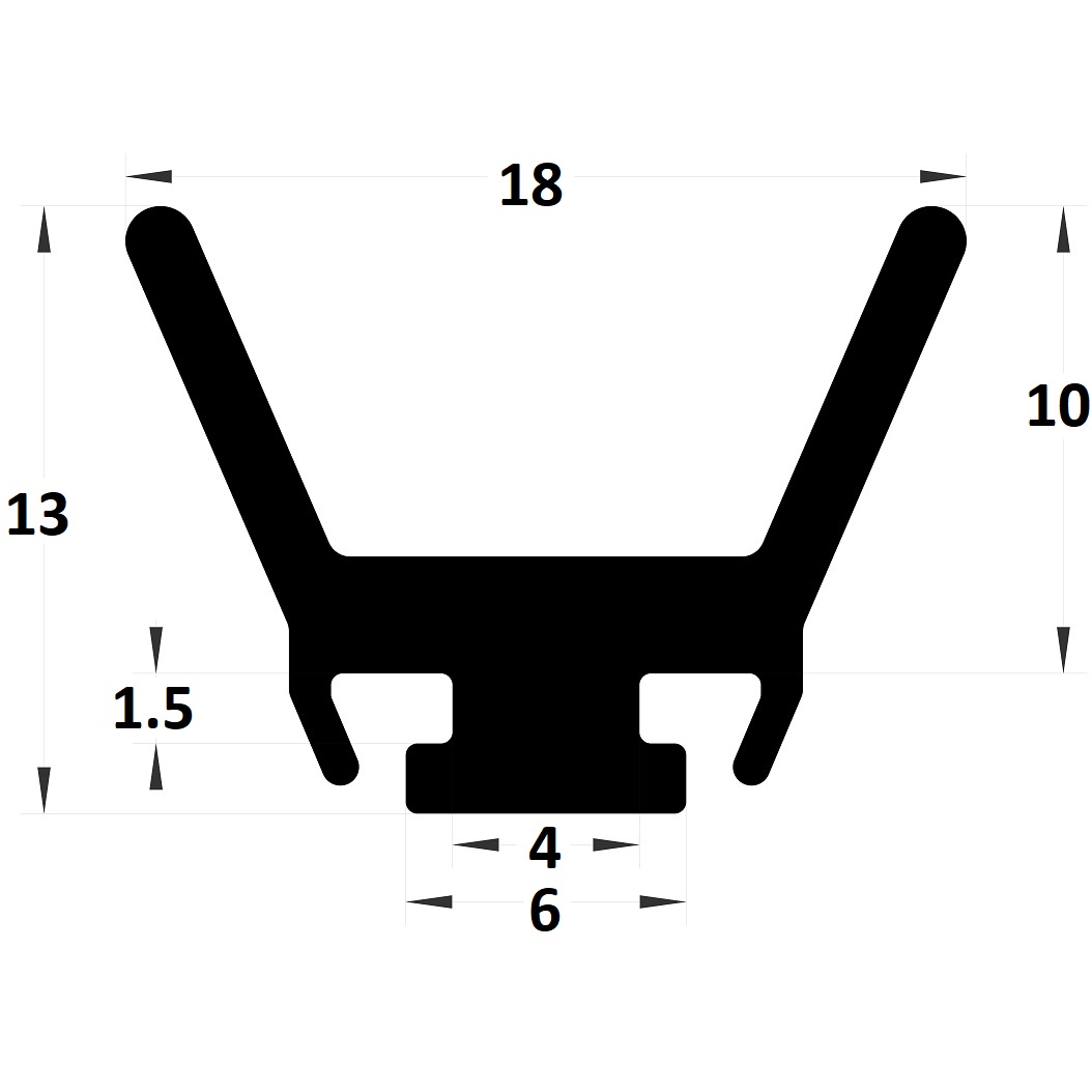 Joint serreur - 13x18 mm