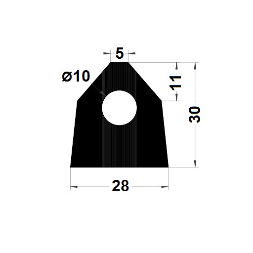 Tank gasket - 30x28 mm