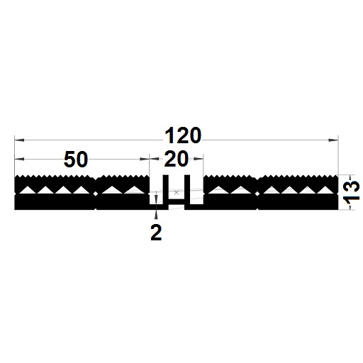 Joint drainant - 13x120 mm