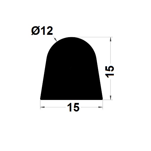 Tank gasket - 15x15 mm