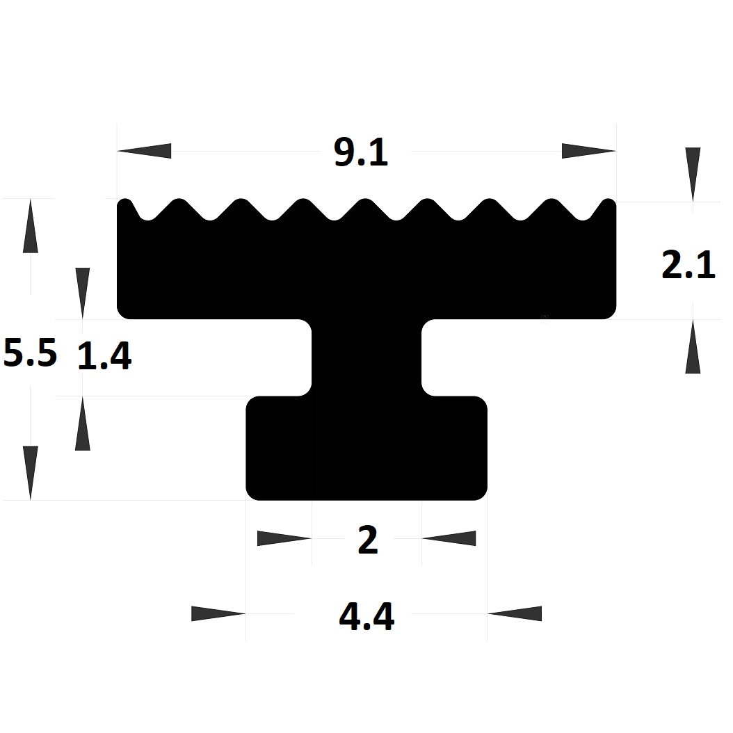 Joint serreur - 5,50x9,10 mm