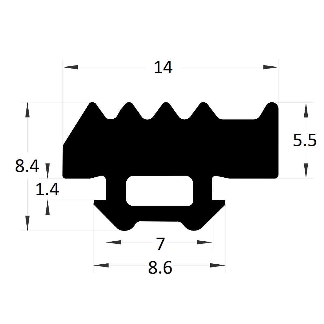 Joint serreur - 8,40x14 mm