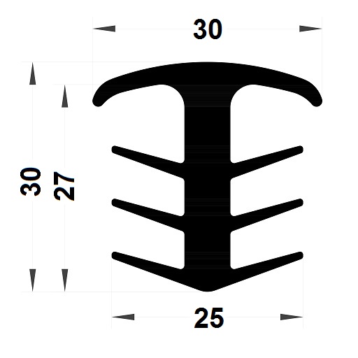 Joint sapin - 30x30 mm