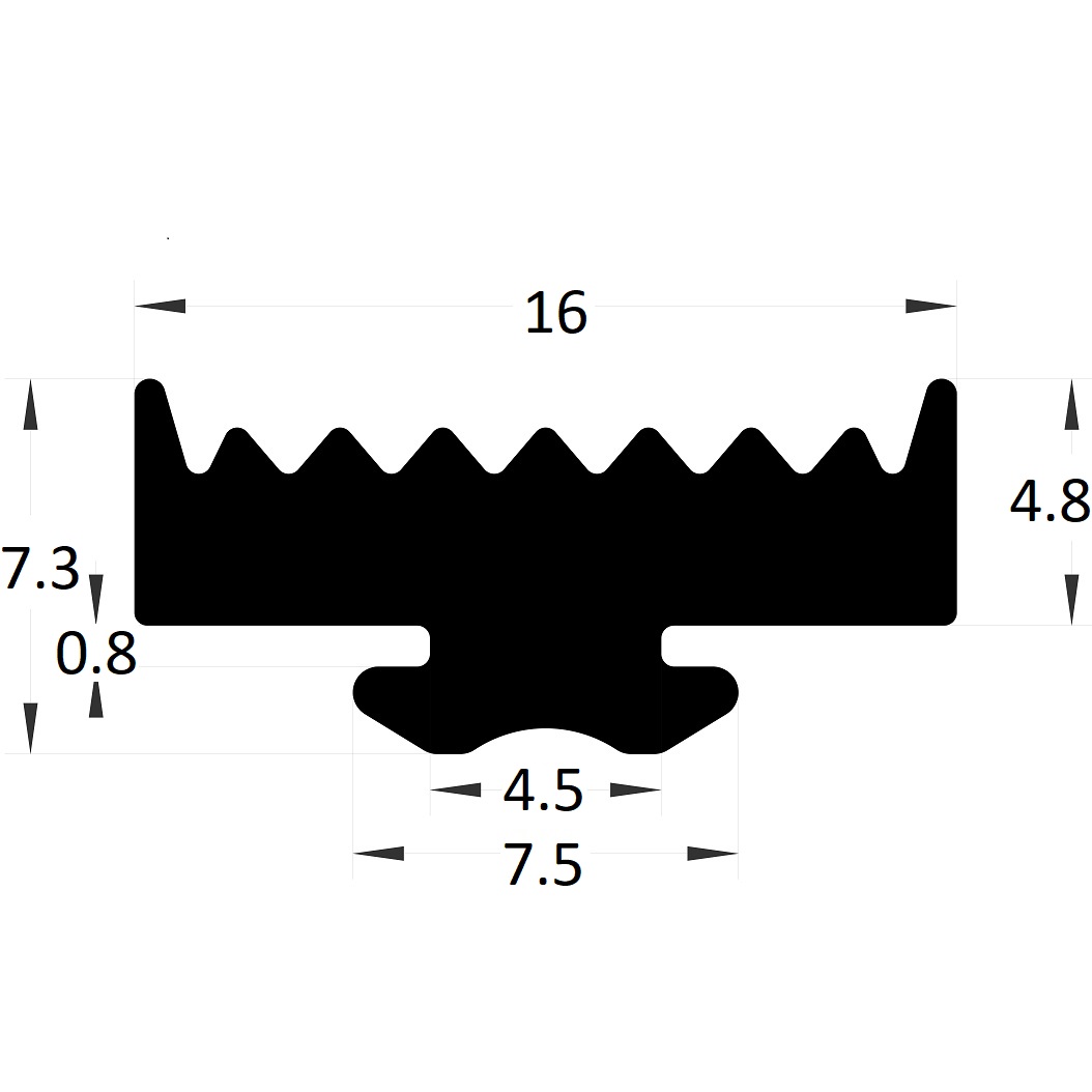 Joint serreur  - 7,30x16 mm