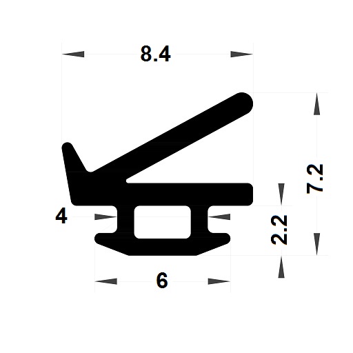 Joint menuiserie - 7,20x8,40 mm