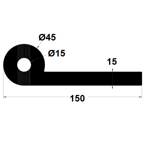 Note de musique - 45x150 mm