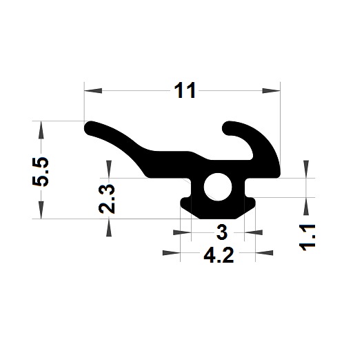 Joint menuiserie - 5,50x4,20 mm