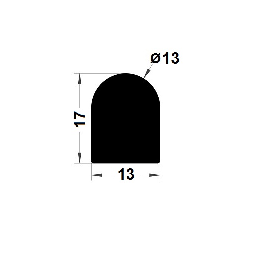 Joint de cuve - 17x13 mm