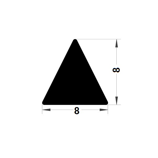 Trapèze - 8x8 mm