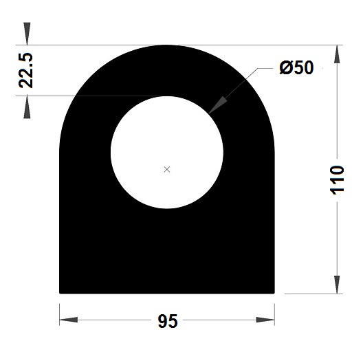 Fender - 110x95 mm