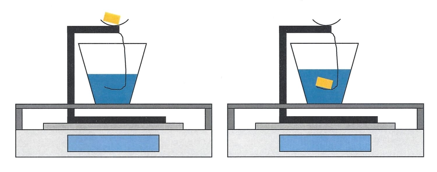 Mesure de densité de joint élastomère